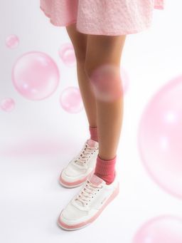 Bacca Bucci - Womens Vibe City Sneakers - Low-Top Shoes In Blush Pink