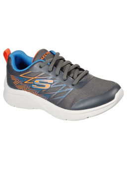 SKECHERS - Boys Microspec - Quick Sprint Grey Casual Shoes