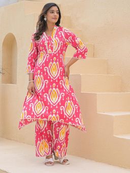 Gahan - Women Ethnic Motifs Printed Regular Kurta with Palazzo