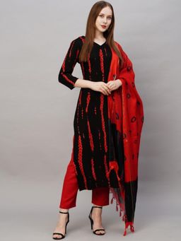 Gahan - Womens Ombre Dyed Regular Kurta with Pant & Dupatta