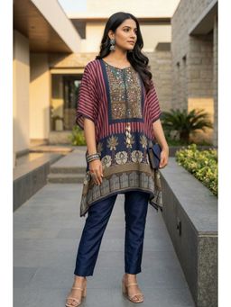 FREYAA - Multi-Color Printed ShortKaftan Kurti
