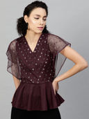 Burgundy color option