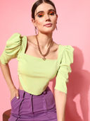 Green color option, Currently selected