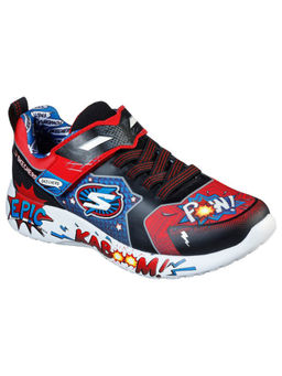 SKECHERS - Boys Dynamite - Defender Squad Red Casual Shoes