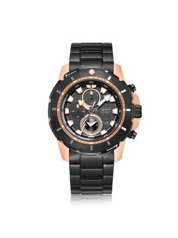 Alexandre Christie - AC 6606 MCB Chronograph for Men - Ink Black