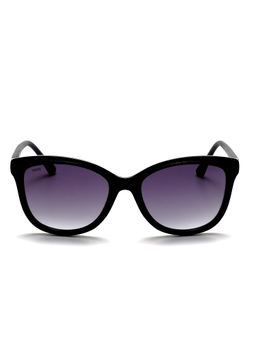 Scott Sunglasses - Blue Lens Cat Eye UV Protected Sunglass Full Rim Black Frame With Gradient