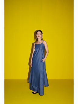 Sil-Sila - Livin Blue Kurta with Palazzo (Set of 2)