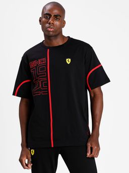 Puma - Scuderia Ferrari Statement Graphic Men Black T-Shirt
