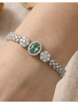 Anoree - Imperial Spark Adjustable Green Bracelet