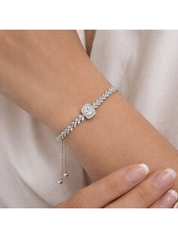 Anoree - Celeste Halo Adjustable White Bracelet