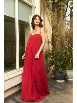 IT GIRL - Selena Red Gown