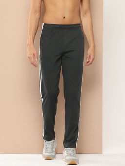 Alcis - Men Pe Knit Charcoal Soft Stretchable Track Pant