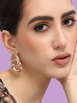 Sohi - Womens Gold Plated Designer Casual Stud (4552)