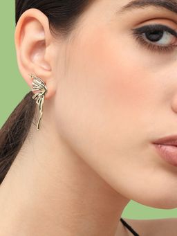 Sohi - Womens Gold Plated Designer Party Stud (4562)