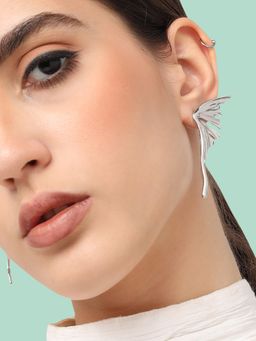 Sohi - Womens Silver Plated Designer Party Stud (4563)