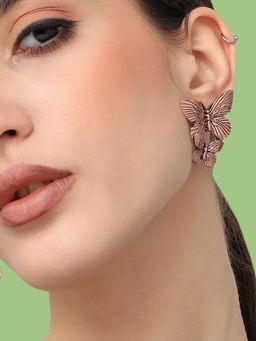 Sohi - Womens Gold Plated Designer Casual Stud (4583)