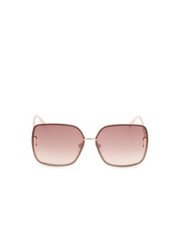 Chopard - Shiny Rose Gold Titanium Frame and Brown Gradient Colored Lens Sunglass (62)
