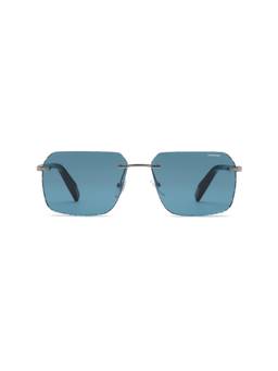 Chopard - Light Silver Alloy Metal Frame and Blue Colored Lens Sunglass (63)