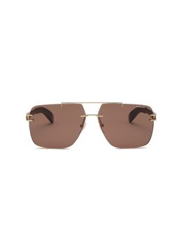 Chopard - Light Gold Alloy Metal Frame and Brown Colored Lens Sunglass (65)