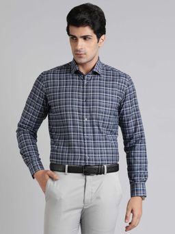 Greenfibre - Blue Checks Slim Fit Shirt