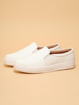 ERIDANI - Women Kennedy White Loafers