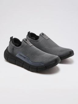 LOTTO - Pulsestep Slip-On Grey Walking Shoes for Men