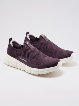 LOTTO - Pulsestep Slip-On Purple Walking Shoes for Women