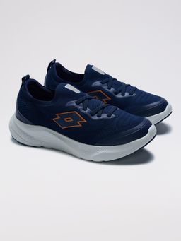 LOTTO - Oxyrun Slip On Navy Blue Running Shoes for Men