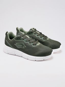 LOTTO - Pulsetrek Olive Running Shoes for Men