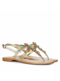 Saint G - Women Gold Sandals