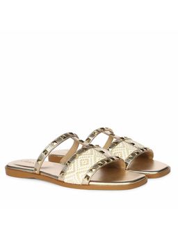 Saint G - Women Gold Flats