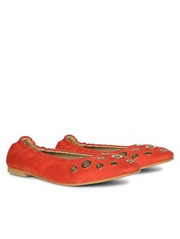 Saint G - Women Red Ballerinas
