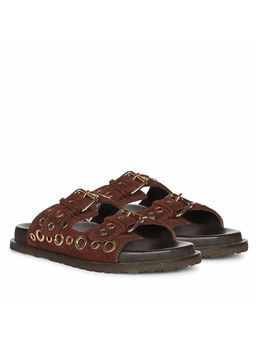 Saint G - Women Maroon Sandals
