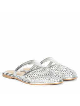 Saint G - Women Silver Mules