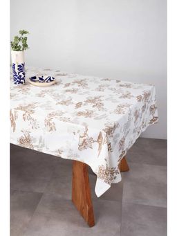 Freedom Tree - Wilderness Song Pure Cotton Neutral Gold Table Cover