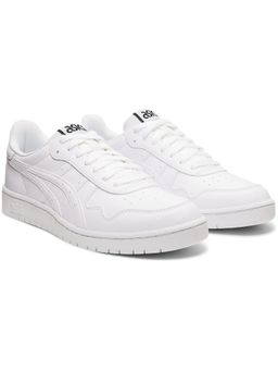 ASICS - White Synthetic Leather Round Toe Sneakers
