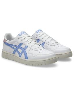 ASICS - White Synthetic Leather Round Toe Sneakers