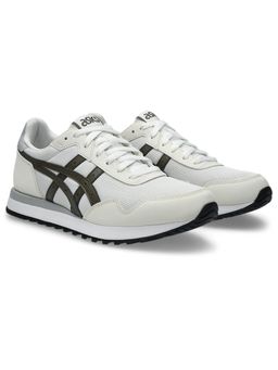 ASICS - White Synthetic Leather Round Toe Sneakers