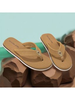 WOODLAND - Brown Eva Round Toe Flipflops