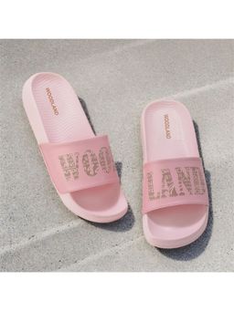WOODLAND - Pink Eva Round Toe Sliders