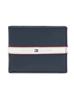 Tommy Hilfiger - Men Global Coin Wallet Burges - Navy Blue