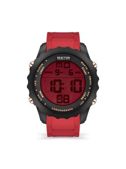 Reaction Kenneth Cole - Digital Men RED Silicon Strap Hugh Watch KRWGP2191403
