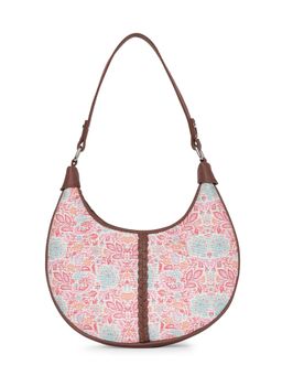 Zouk - Mangalore Blossom Floral Multicolor Hobo Bag