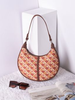 Zouk - Patiala Florals Multicolor Hobo Bag