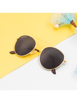 TED SMITH - UV Protection Aviator Sunglasses for Men Women Stylish Trending Fashion (50)