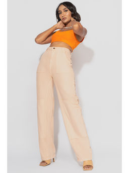 FREAKINS - Light Taupe Combat Pants