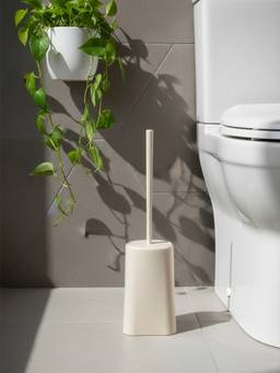 Mason Home - Delta Toilet Brush with Holder - Beige (Set of 2)