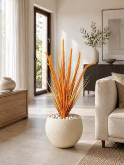 Mason Home - Artificial May Silk Grass Bunch - 3 Feet (Without Pot)
