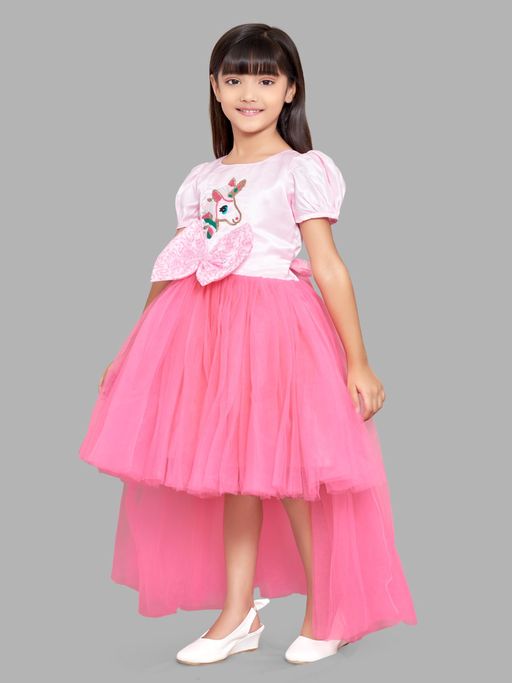 pink chick dress Buy Pink Chick Sequined A-Line Party Dress Pink Online