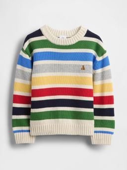 GAP - Boys Striped Round Neck Pullover Sweater